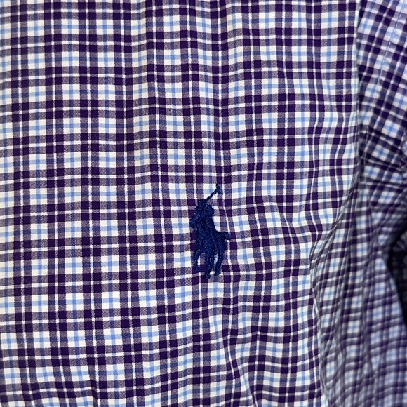 Ralph Lauren Plaid Dress Shirt - Picture 3 of 7